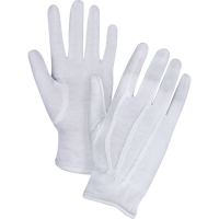Parade/Waiter's Gloves, Cotton, Hemmed Cuff, Small Distribution Industrielle GC