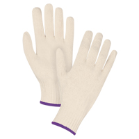 Standard-Duty String Knit Gloves, Poly/Cotton, 7 Gauge, X-Small Distribution Industrielle GC