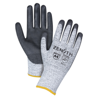 Gants &eacute;lastiques sans coutures r&eacute;sistants &agrave; la coupe, Taille 2T-Grand/11, Calibre 13, Rev&ecirc;tement Polyur&eacute;thane, Enveloppe en PEHP, ANSI/ISEA 105 niveau 4/EN 388 niveau 5 Distribution Industrielle GC