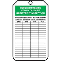 Inspection Tags, Cardstock, 3-1/8" W x 5-7/8" H, French Distribution Industrielle GC