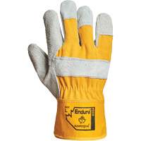 Endura&reg; Fitter Gloves, Large, Split Leather Palm, Cotton Inner Lining Distribution Industrielle GC