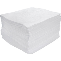 Premium Meltblown Sorbent Pads, Oil Only, 15" x 17", 30 gal. Absorbancy Distribution Industrielle GC