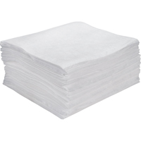 Premium Meltblown Sorbent Pads, Oil Only, 15" x 18", 15 gal. Absorbancy Distribution Industrielle GC
