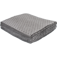 Feuilles absorbantes li&eacute;es de premi&egrave;re qualit&eacute;, Universel, 15" x 17", 8 gal. d'absorption Distribution Industrielle GC
