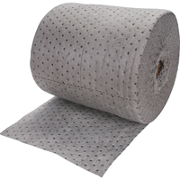 Rouleaux absorbants li&eacute;s de premi&egrave;re qualit&eacute;, Poids moyen, 150' lo x 15" la, Absorption 20 gal. Distribution Industrielle GC