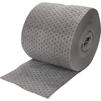 Rouleaux absorbants li&eacute;s de premi&egrave;re qualit&eacute;, Lourd, 150' lo x 15" la, Absorption 25 gal. Distribution Industrielle GC