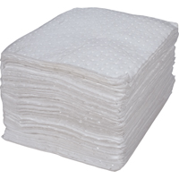 Premium Bonded Sorbent Pads, Oil Only, 15" x 17", 25 gal. Absorbancy Distribution Industrielle GC