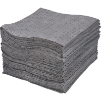 Feuilles absorbantes lamin&eacute;es (SMS) de premi&egrave;re qualit&eacute;, Universel, 15" x 17", 30 gal. d'absorption Distribution Industrielle GC