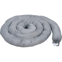 Remblais tubulaires absorbants, Universel, Absorption 40 gal., 3" la x 10' lo, Pqt de 10 Distribution Industrielle GC