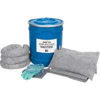 Trousse de lutte contre les d&eacute;versements de premi&egrave;re qualit&eacute; pour camion, Universel, Baril, Absorbance de 10 gal. US Distribution Industrielle GC