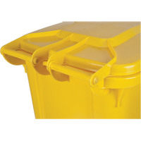 Contenant jaune mobile, Polyur&eacute;thane, 63 gallons/63 gal. US Distribution Industrielle GC