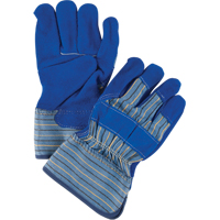 Gants d'ajusteur de premi&egrave;re qualit&eacute; avec coutures en Kevlar, Grand, Paume en Cuir de vache refendu, Doublure en Coton Distribution Industrielle GC