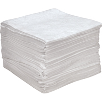 Premium Anti Static Sorbent Pads, Oil Only, 15" x 18", 25 gal. Absorbancy Distribution Industrielle GC