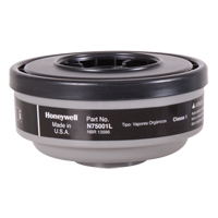 Cartouches pour respirateur s&eacute;rie N de North, Cartouche gaz/vapeur, Vapeur organique Distribution Industrielle GC