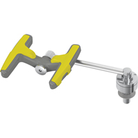 Poste de douche oculaire/faciale, Installation Montage sur comptoir Distribution Industrielle GC