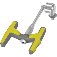 Poste de douche oculaire/faciale Halo, Installation Montage sur comptoir Distribution Industrielle GC