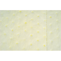 Feuilles absorbantes lamin&eacute;es (SMS) de premi&egrave;re qualit&eacute;, Mati&egrave;res dangereuses, 15" x 17", 30 gal. d'absorption Distribution Industrielle GC
