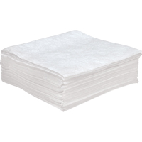 Premium Anti Static Sorbent Pads, Oil Only, 30" x 30", 55 Gal. Absorbancy Distribution Industrielle GC