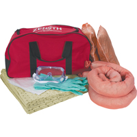 Trousse de lutte contre les d&eacute;versements pour v&eacute;hicules, Mati&egrave;res dangereuses, Sac, Absorbance de 10 gal. US Distribution Industrielle GC