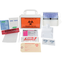 Deluxe Clean-Up Spill Kit, Biohazard, Case Distribution Industrielle GC