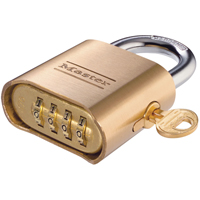 Cl&eacute; de contr&ocirc;le pour cadenas &agrave; combinaison r&eacute;glable en laiton Distribution Industrielle GC