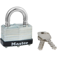 Cadenas lamin&eacute;, Argent, Cl&eacute;s identiques, Acier lamin&eacute;, Largeur de 1-3/4" Distribution Industrielle GC