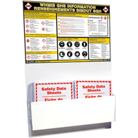 GHS Information Stations, English & French, Binders Included Distribution Industrielle GC