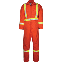 Westex UltraSoft&reg; Unlined Coveralls, Large, Orange Distribution Industrielle GC