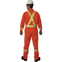 Westex UltraSoft&reg; Unlined Coveralls, Large, Orange Distribution Industrielle GC