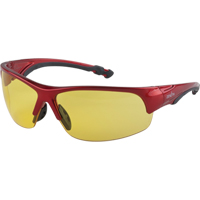 Lunettes de s&eacute;curit&eacute; s&eacute;rie Z1900, Lentille Ambr&eacute;e, Anti-&eacute;gratignures, R&eacute;pond ou surpasse la norme CSA Z94.3 Distribution Industrielle GC