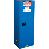 ChemCor&reg; Lined Hazardous Material Slimline Safety Cabinets, 22 gal., 23.25" x 65" x 18" Distribution Industrielle GC
