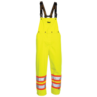Pantalons 300 deniers Professional Journeyman, Polyester, Petit, Jaune lime haute visibilit&eacute; Distribution Industrielle GC