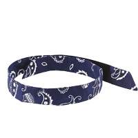 Chill-Its&reg; 6705 Evaporative Cooling Bandana, Blue Distribution Industrielle GC