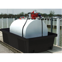 Unit&eacute; de confinement Poly-Tank 550 sans drain, 113" lo x 71" la x 32" h, 750 gal. US Capacit&eacute; Distribution Industrielle GC