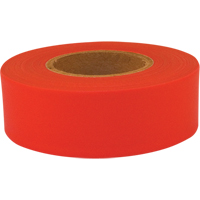Ruban de signalisation Sub-Zero, 1,2" la x 150' lo, Rouge fluorescent Distribution Industrielle GC