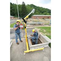 Syst&egrave;me de palan 4 mcx avec palan/treuil Manhandler Distribution Industrielle GC