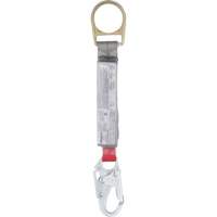 PRO Rope Shock-Absorber, 1.5', Snap Hook/Carabiner Center, Snap Hook Leg Ends, Nylon Distribution Industrielle GC