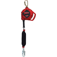 Rebel Self Retracting Lifeline for Leading Edge, 20', Galvanized Steel, Swivel Distribution Industrielle GC