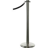Portable Posts, 34" High, Polished Chrome Distribution Industrielle GC