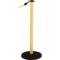 Portable Posts, 36" High, Yellow Distribution Industrielle GC
