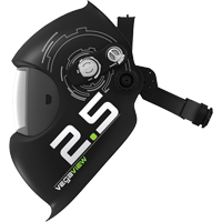vegaview2.5 Welding Helmets, 3.94" L x 1.97" W View Area, 2.5/8 - 12 Shade Range, Black Distribution Industrielle GC