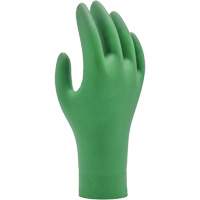 Gants biod&eacute;gradables 6110PF, T-petit, Nitrile, 4 mils, Sans poudre, Vert Distribution Industrielle GC