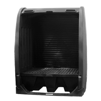 Abris de confinement des d&eacute;versements sans drain, 61" lo x 37,25" la x 72,75" h, Capacit&eacute; de charge 1000 lb Distribution Industrielle GC