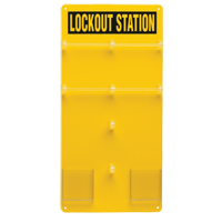 Lockout Board, 24 Padlock Capacity, Padlocks Not Included Distribution Industrielle GC