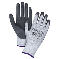Gants &eacute;lastiques sans coutures r&eacute;sistants &agrave; la coupe, Taille 6/T-petit, Calibre 13, Rev&ecirc;tement Polyur&eacute;thane, Enveloppe en PEHP, ANSI/ISEA 105 niveau 4/EN 388 niveau 5 Distribution Industrielle GC