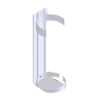 Support en plastique pour v&eacute;hicule de solution Bio Med Wash Dynamic Distribution Industrielle GC