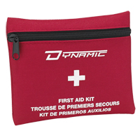 Trousse de premiers soins pour travaux forestiers Dynamic, Dispositif m&eacute;dical Classe 1, Sac en nylon Distribution Industrielle GC