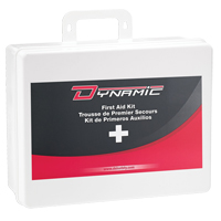Trousse de premiers soins Ontario Dynamic, Dispositif m&eacute;dical Classe 2, Boîte en plastique Distribution Industrielle GC