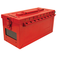 Petit boîtier verrouillable pour groupe, Rouge Distribution Industrielle GC
