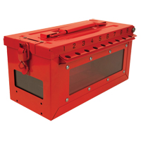 Petit boîtier verrouillable pour groupe, Rouge Distribution Industrielle GC